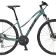 Rower crossowy damski GT Transeo Elite zielony