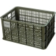 Koszyk na rower Basil Crate oliwkowy
