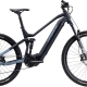 Rower elektryczny Haibike AllTrail 3 czarno-błękitny