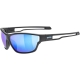 Okulary rowerowe Uvex Sportstyle 806 czarno-niebieskie