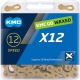 Łańcuch KMC X12 Ti-N Waxed złoty