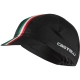 Czapka kolarska Castelli Italia czarna