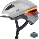 Kask rowerowy Abus HYP-E srebrny
