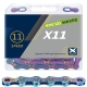 Łańcuch KMC X11 Aurora Blue Waxed