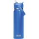Butelka termiczna Camelbak Thrive Flip Straw Insulated niebieska