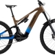 Rower elektryczny Haibike HYBE CF 9 brązowo-niebieski