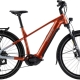 Rower elektryczny Haibike Trekking 4 High pomarańczowy 2025