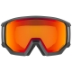 Gogle narciarskie Uvex Athletic FM czerwony-czarne