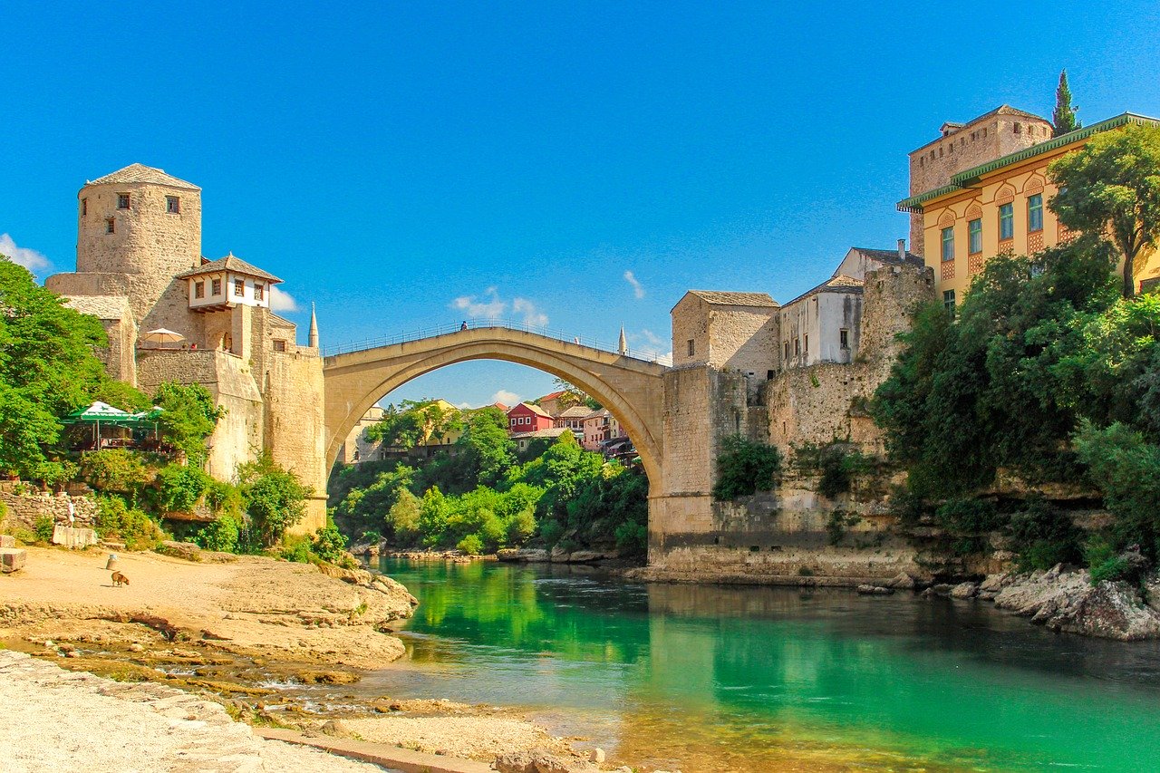 Mostar na Bałkanach