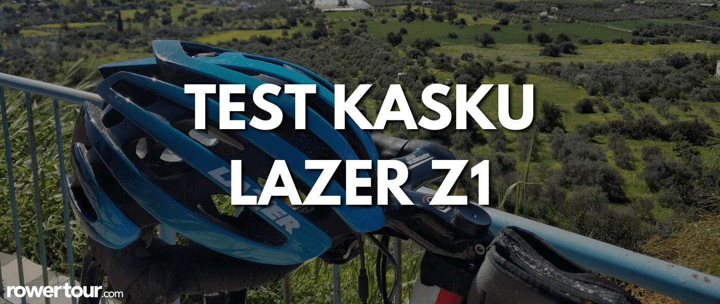 Rowertour testuje kask rowerowy Lazer Z1