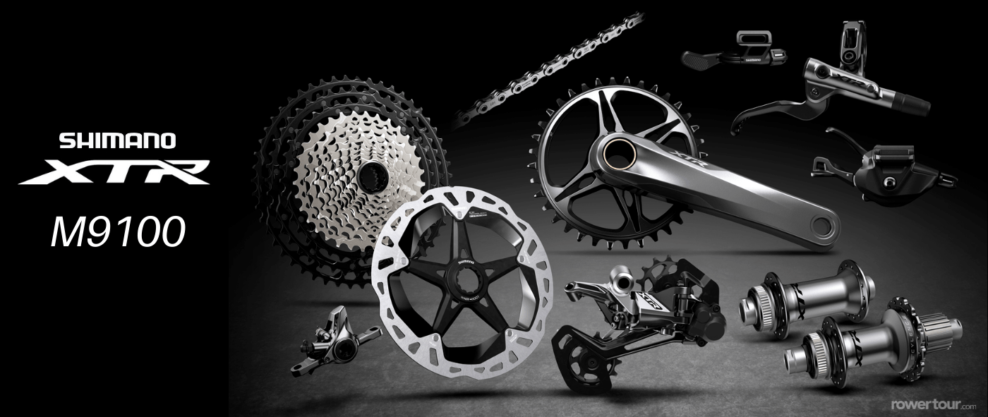 Wszystkie części z grupy Shimano XTR M9100