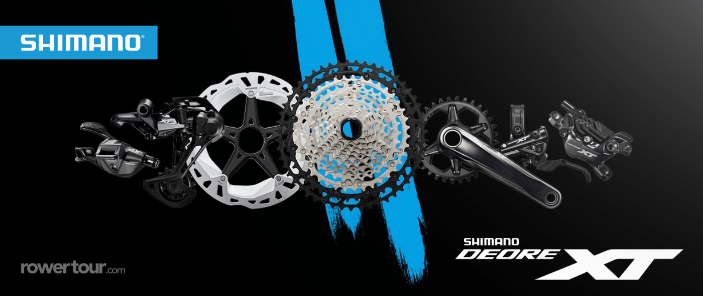 Cześci z grupy Shimano Deore XT M8100