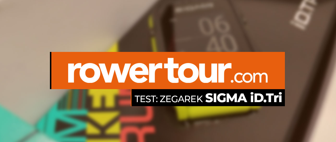 Rowertour testuje multisportowy zegarek Sigma iD.Tri