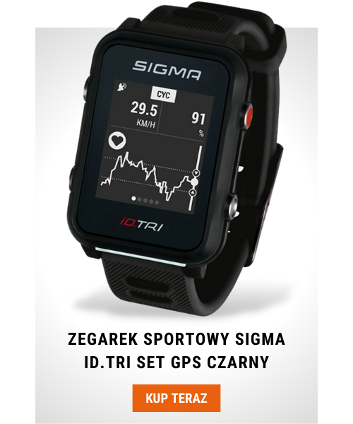Zegarek sportowy Sigma iD.Tri Set GPS czarny