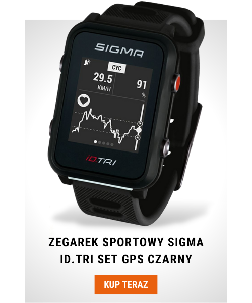 Zegarek sportowy Sigma iD.Tri Set GPS czarny