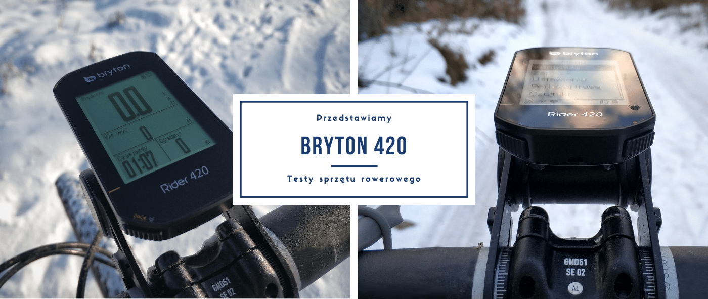 Rowertour testuje liczniki Bryton 420