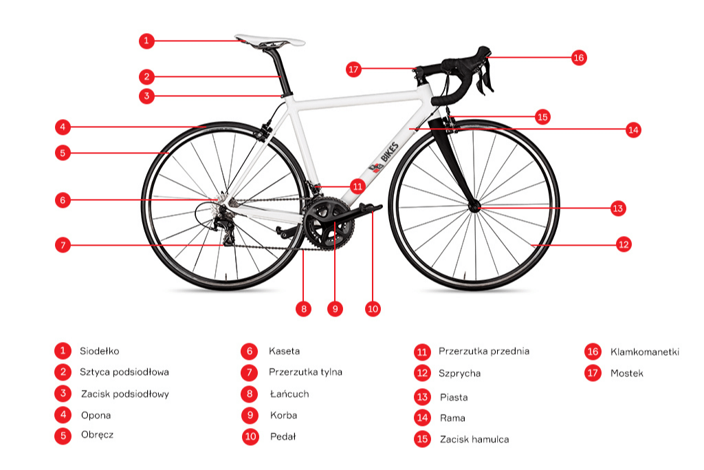 Budowa roweru w pigułce - Rowertour.com