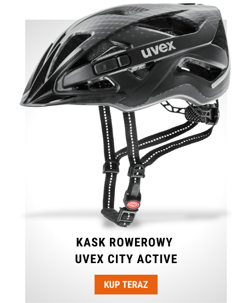 Kask rowerowy Uvex City Active czarny
