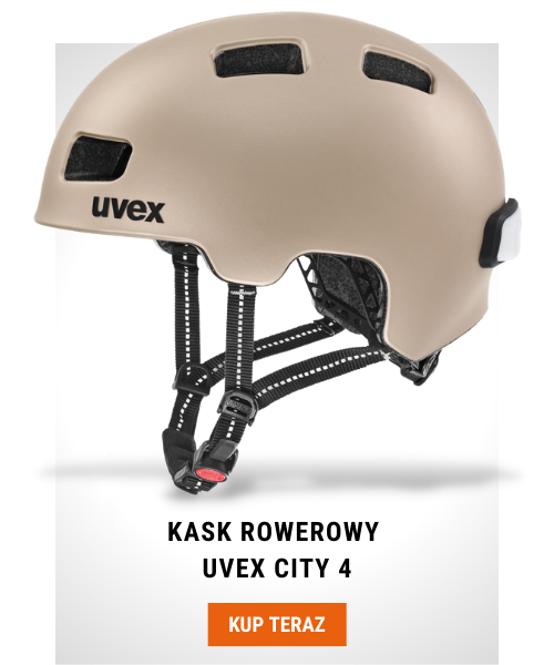 Kask rowerowy Uvex City 4 złoty