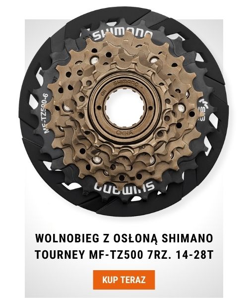 Wolnobieg z osłoną Shimano Tourney MF-TZ500