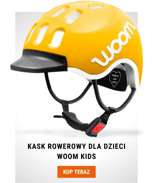 Kask rowerowy Woom Kids żółty