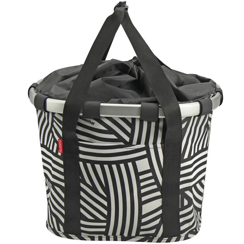Koszyk na rower KlickFix Bikebasket Zebra