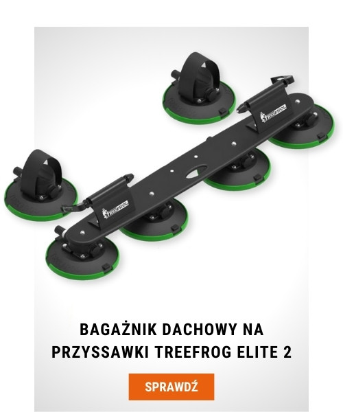 Bagażnik dachowy na przyssawki TreeFrog Elite 2