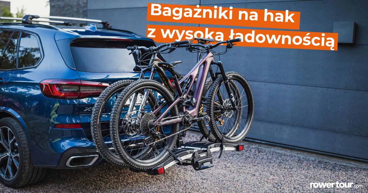 Bagażniki na hak z wysoką ładownością