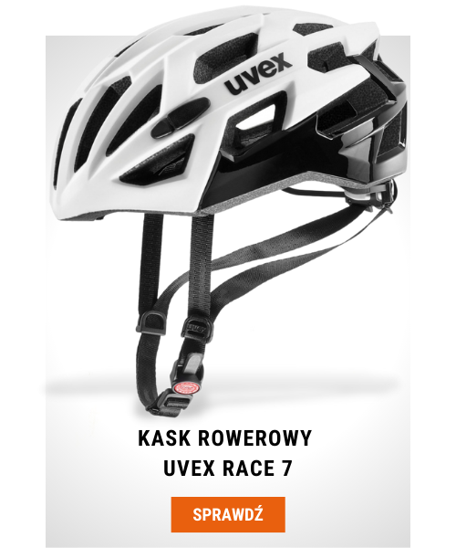 Kask rowerowy Uvex Race 7 biały