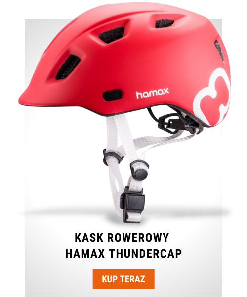 Kask rowerowy Hamax Thundercap czerwony
