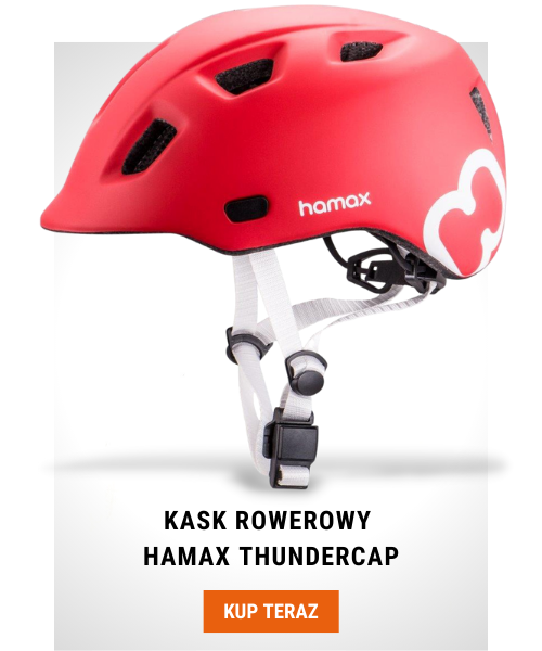 Kask rowerowy Hamax Thundercap czerwony