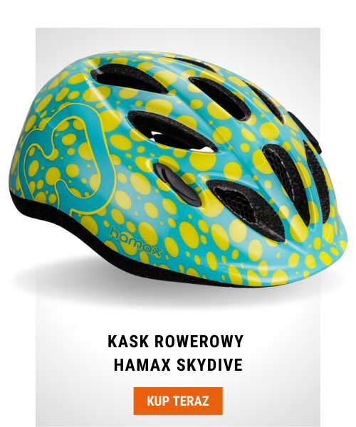 Kask rowerowy Hamax Skydive zielono żółty