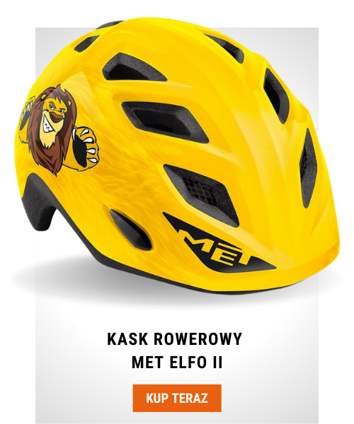 Kask rowerowy MET Elfo II żółty