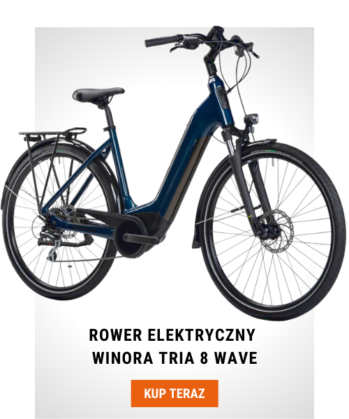 Rower elektryczny Winora Tria 8 Wave