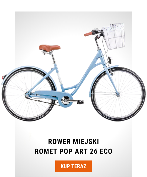 Rower Romet Pop Art 26 Eco niebieski