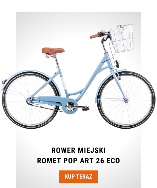 Rower Romet Pop Art 26 Eco niebieski