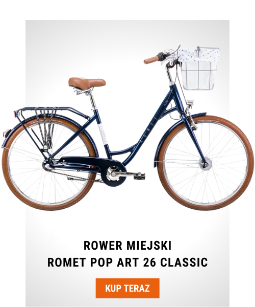 Rower Romet Pop Art 26 Classic granatowy