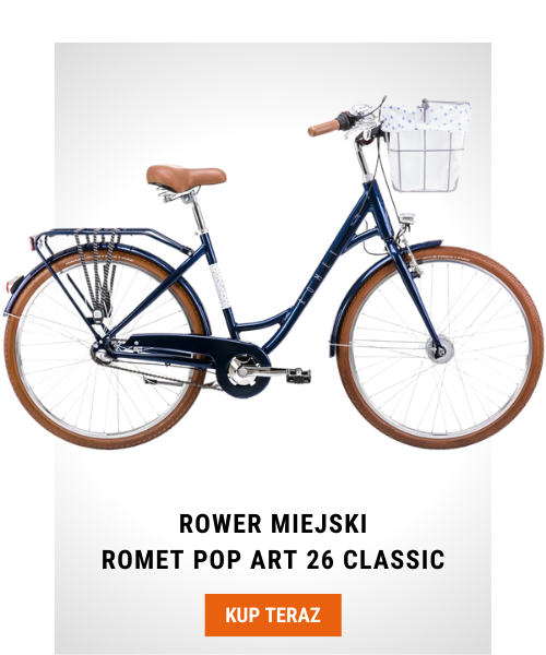 Rower Romet Pop Art 26 Classic granatowy