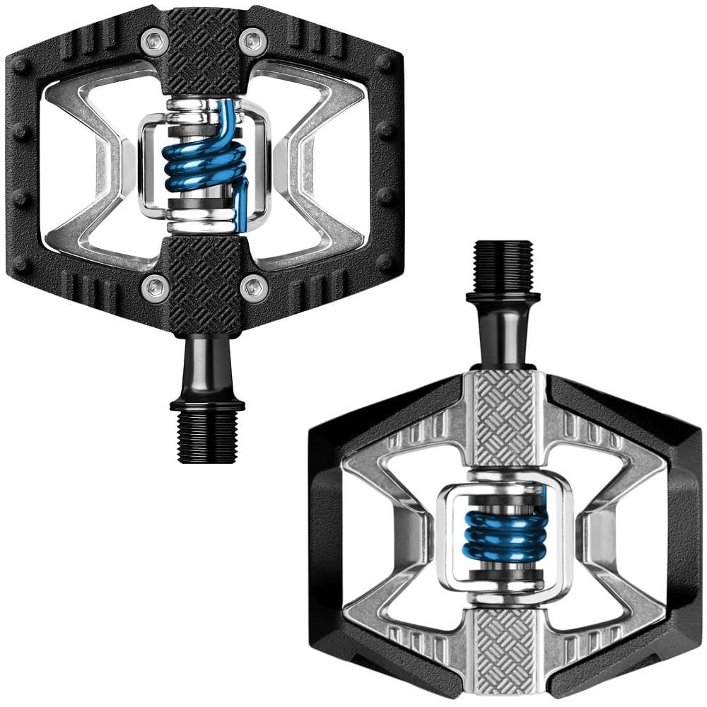 Pedały rowerowe Crank Brothers Double Shot 2 czarno-srebrne