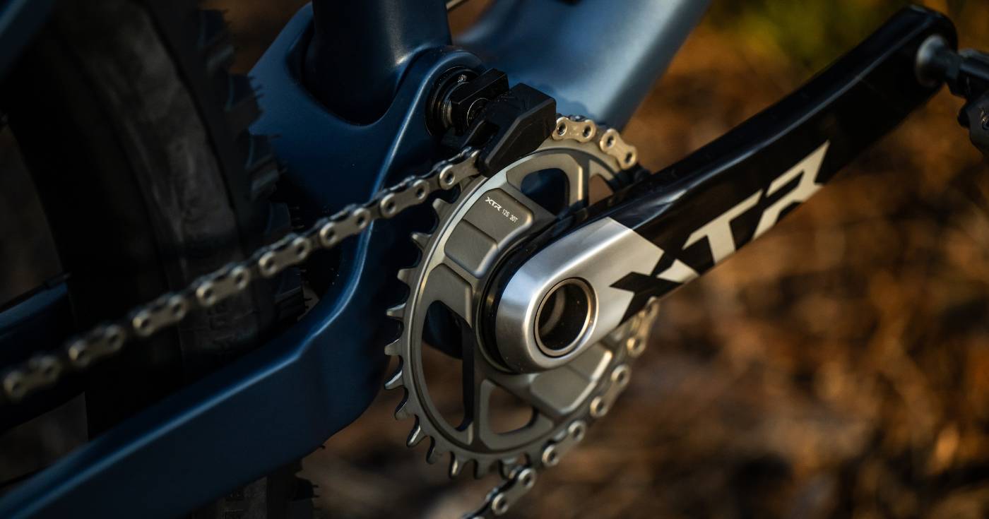 Korba z serii Shimano XTR M9200 w rowerze MTB