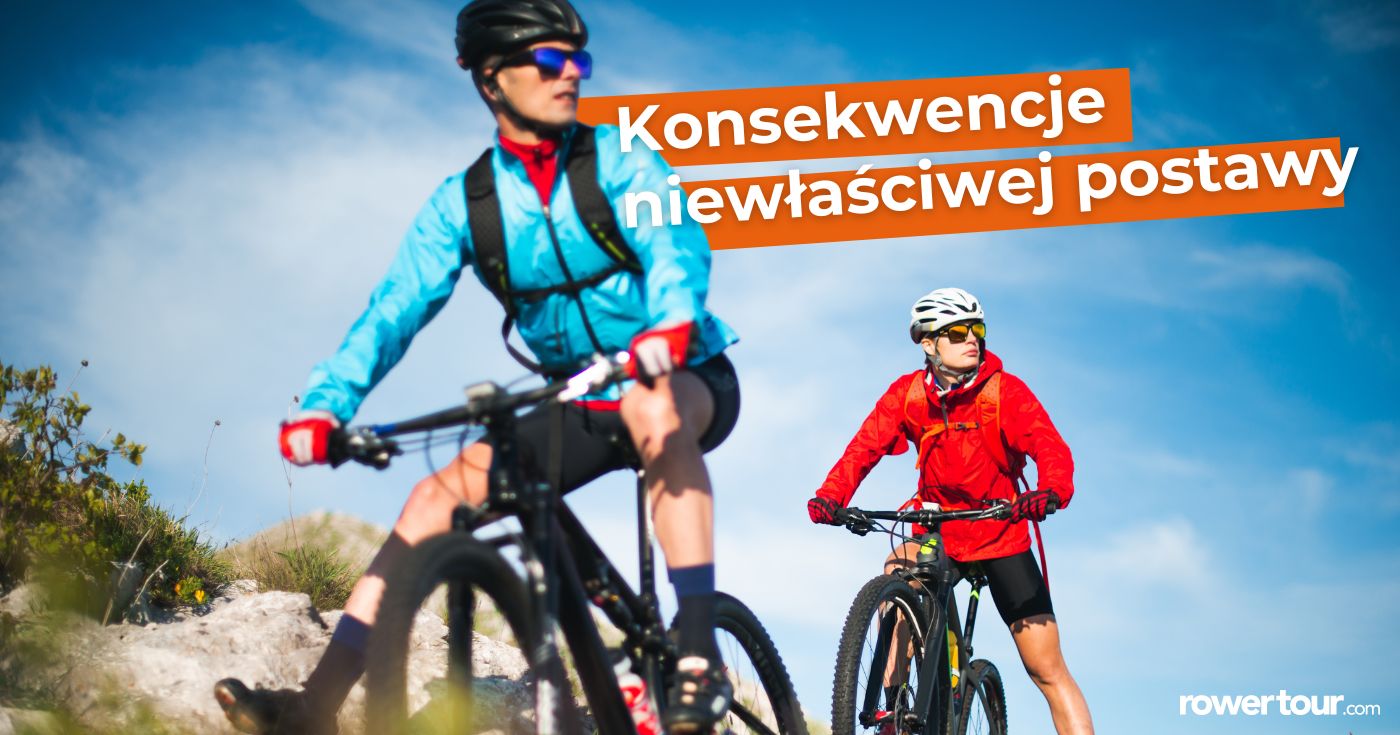 Konsekwencje niewłaściwej postawy na rowerze