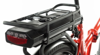 Bateria do roweru elektrycznego montowana na bagażniku