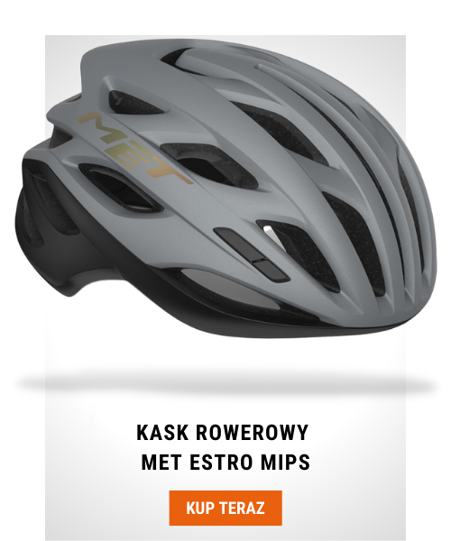 Kask rowerowy MET Estro MIPS szary