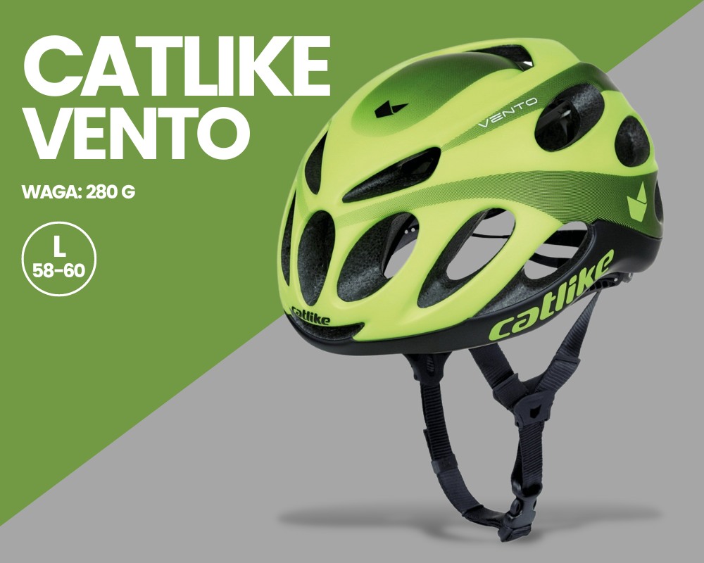 Kask rowerowy Catlike Vento zielony