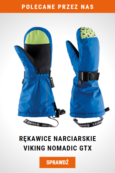 rękawice narciarskie dziecięce viking nomadic gtx