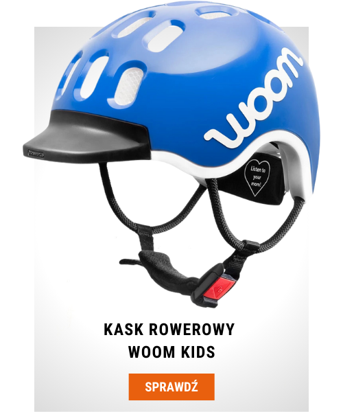 Kask rowerowy Woom Kids niebieski