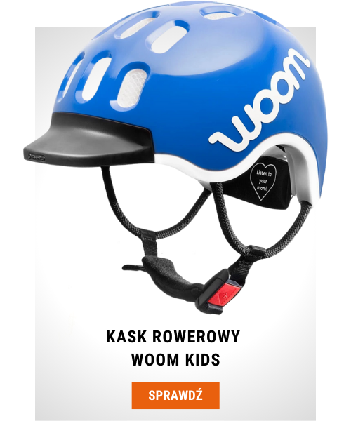 Kask rowerowy Woom Kids niebieski