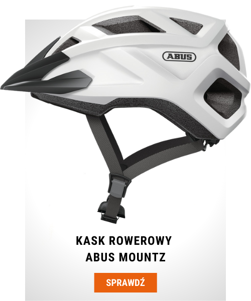 Kask rowerowy Abus MountZ biały