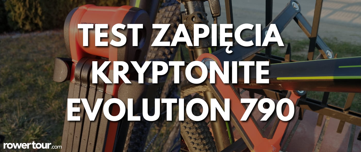 Test zapięcia Kryptonite Evolution 790 Folding Lock