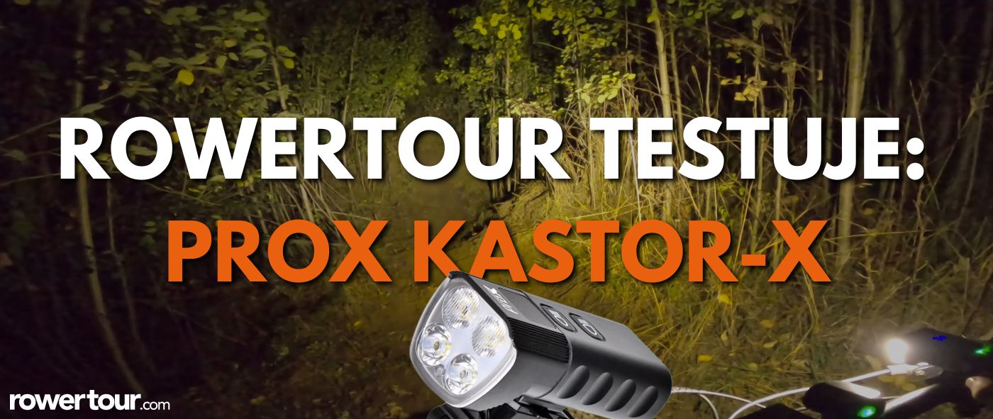 Rowertour testuje lampkę rowerową ProX Kastor-X
